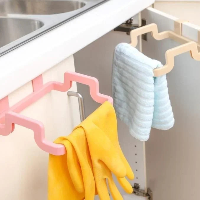 1 Pcs Hanging Trash Bag Rack Garbage Bag Rack Rubbish Bag Storage Rack Holder Portable Cabinet Trash Kitchen Gadgets