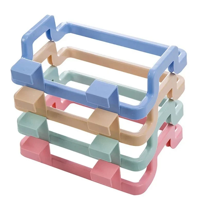 1 Pcs Hanging Trash Bag Rack Garbage Bag Rack Rubbish Bag Storage Rack Holder Portable Cabinet Trash Kitchen Gadgets