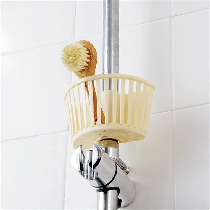 Drain Rack Sink Plastic Hanging Basket Racks Shelf Spout Holder Sponge Storage Kitchen Supplies Faucet Rack