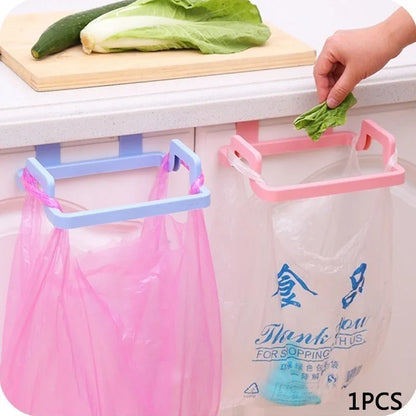 1 Pcs Hanging Trash Bag Rack Garbage Bag Rack Rubbish Bag Storage Rack Holder Portable Cabinet Trash  Kitchen Gadgets